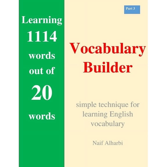 Vocabulary Builder: Learning 1114 words out of 20 words, (Paperback)