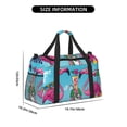 thumbnail image 3 of Easygdp Beach Flamingo Trio Bolsa de Gimnasio, Bolsa de Viaje Duffel, Bolsa de Fin de Semana con Compartimentos, Bolsa de Mano para Noche, 3 of 7