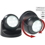 Security Porch Light, Motion Sensor Light, Dimmable LED, Auto On/Off Wireless LED Lights, With 180 Degree Motion Detection Range, For Indoor And Outdoor Wet Areas (2 PCS)