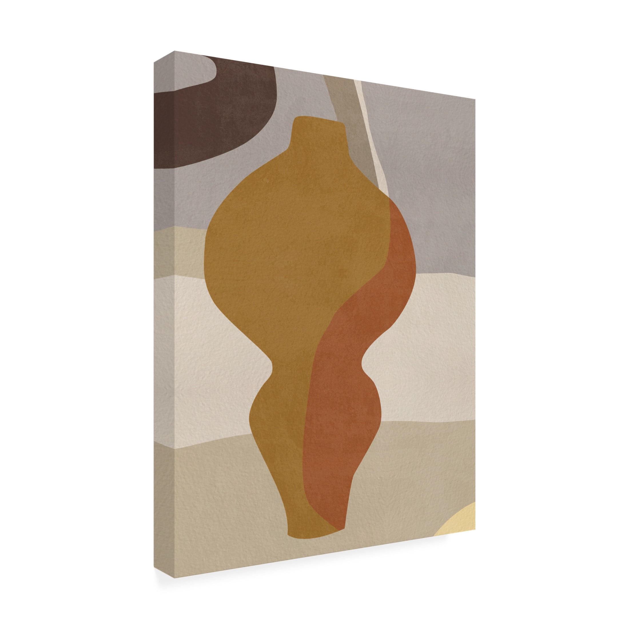 Trademark Fine Art Melissa Wang Cubist Vase III Canvas Wall Art