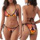 thumbnail image 3 of Fotbe Halloween Traje de Baño para Mujer de Dos Piezas – Bikini Sexy de Tirantes Tipo Halter con Diseño Triangular, 3 of 6