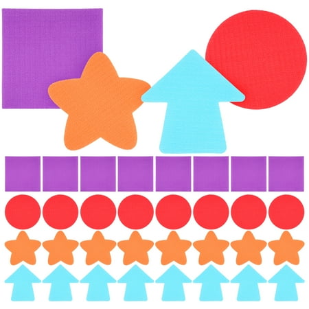 

40Pcs Floor Markers Home Carpet Markers Children Color Recognition Educational Tools