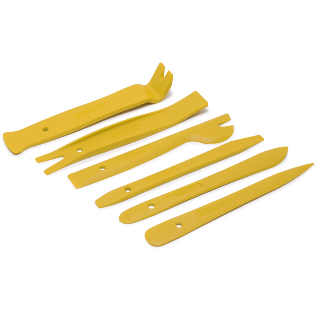 TITAN - 6 PIECE NYLON SLIM LINE REMOVAL KIT FOR VEHICLE DOOR PANELS, AIR VENTS, DASHBOARDS AND OTHER COMPONETS