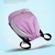 thumbnail image 4 of Mochila con cordón Bolsa de gimnasio Sackpack String Sack Pack Bolsas Negro, 4 of 5