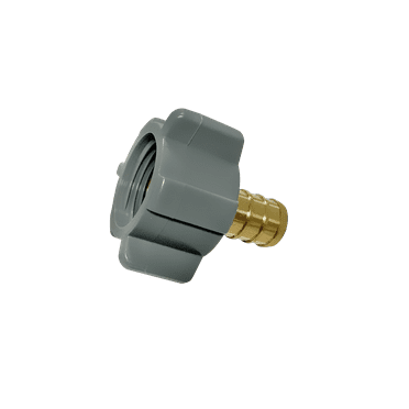 5 Pcs XFITTING 1/2 Inch Pex x 1/2 Inch NPT Female Swivel Adapter, 25-2-1=5X