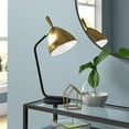 thumbnail image 2 of Evelyn&Zoe Industrial Metal Table Lamp with Brass Finish Shade, 2 of 11