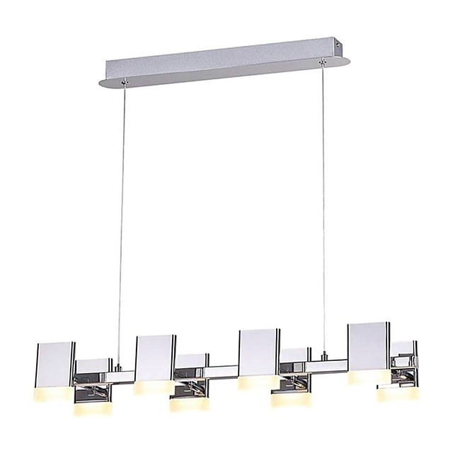 Lámpara Colgante Led Tecnolite HOME Niza Cromo 40w