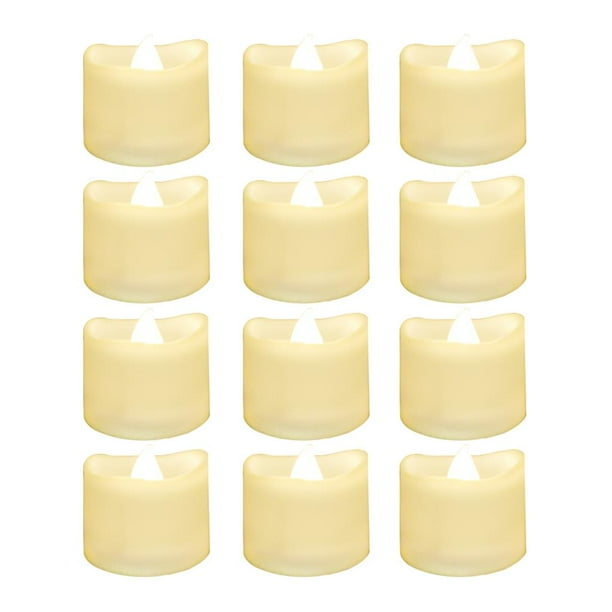 Luz De Vela Eléctrica Realista Y Brillante, Luz De Té Led Sin Llama Para Celebración De Temporada Y Festival, Lámpara De Vela Eléctrica Falsa Vogacara HA025012-01