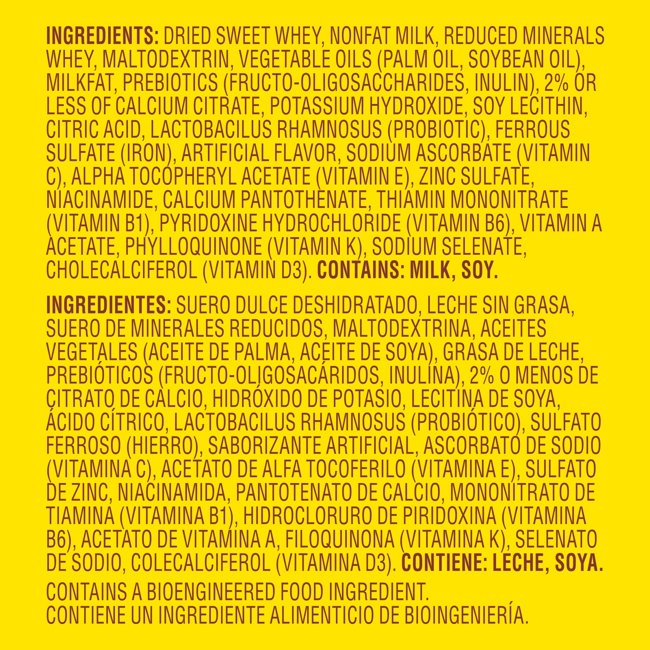 Nestle Klim Kinder 1+ Powder Immunity Probiotic Toddler Milk Beverage Mix Vitamins A, C, D, Iron & Zinc, 56.3 oz Canister