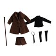 thumbnail image 3 of koolsoo 1/ Figure Blazer Set Tie Accessory Cosplay Gift Compact Stylish Mini Props Cosume Realistic Versatile Toy Belt Socks Coffee, 3 of 8