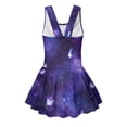 thumbnail image 5 of Uourmeti Galaxy Cartoon Axolotl & Octopus Print Girls Skirted One Piece Swimsuit - Quick Dry Stretchy Swim Dress for Beach Pool & Vacation, 5 of 8