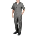 thumbnail image 1 of Dickies Combinaisons en Popeline à Manches Courtes pour Hommes, 6X Régulier, Gris, 1 of 1