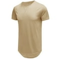 thumbnail image 1 of ameIAEA Men Athletic Workout Running Shirts Short Sleeve Crewneck Solid Color Casual Tee Tops, 1 of 3