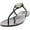 Perfect Black, variant on Tory Burch Women's Mini Miller Flat Thong Perfect Black Sandal - 9M