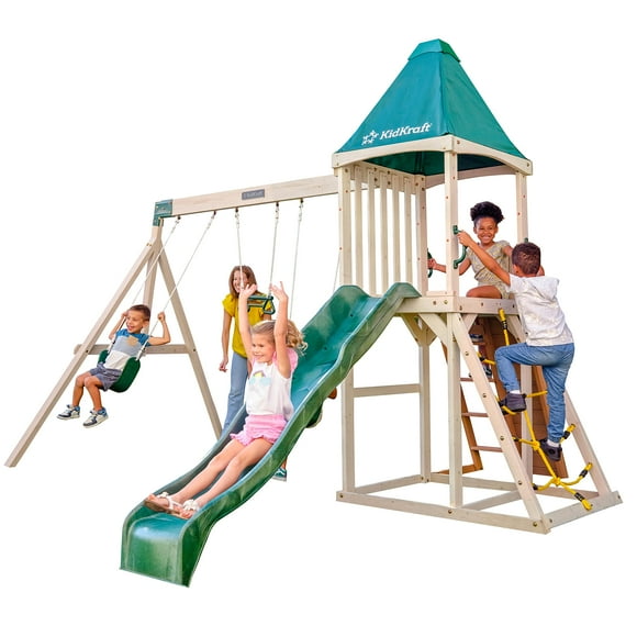 KidKraft Balançoire Défi Émeraude