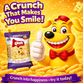thumbnail image 2 of Gusto Cheese Puffs Snack from IGNIRA, Baked Cheese Puff Treats, Healthy Cheese Flavored Snacks for Kids & Parties, Mini Cheese Puffs in Snack Bags (2.8oz/bag), 2 of 7