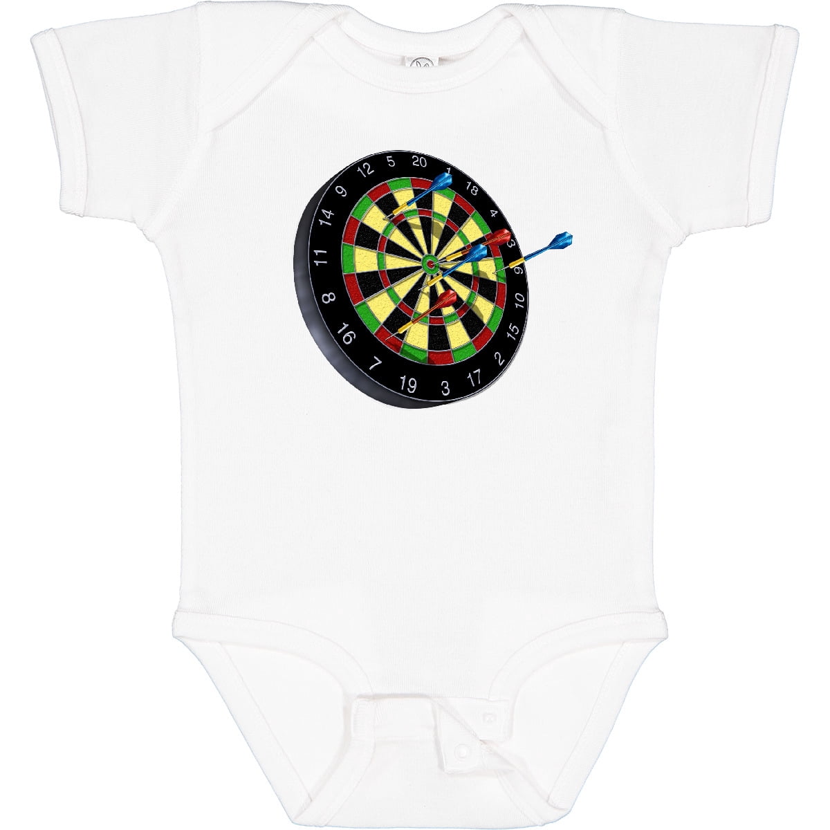 Inktastic Dart Board Boys or Girls Baby Bodysuit