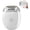 White, variant on 3-in-1 Rechargeable Universal Automatic Fingernail Grinder for Adults, Portable Electric Nail Clipper with LED Light & 3 Speeds, 360掳 Silent Auto Fingernail Cutter (1pcs)