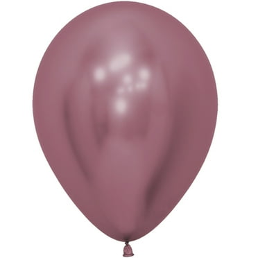 5 inch Sempertex Reflex Pink Latex Balloons (100 Pack) - Party Supplies Decorations