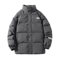 thumbnail image 1 of Mens Jacket Winter Cotton Winter Couple New Style Mens Candy Color Stand-Up Collar Warm Jacket Cotton Candy Candy Mens Winter Jacket Men's Winter Jacket, 1 of 5