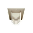 thumbnail image 3 of Datacomm Recessed Low Voltage Faceplate - 1-gang - White, 3 of 4