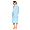 thumbnail image 4 of Casual Nights Women's Zip Up Front Long Fleece Robe House Dress, 4 of 5