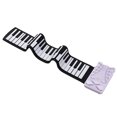 thumbnail image 4 of Piano Electrónico Plegable K5 de 49 Teclas con Batería Recargable, 8 Sonidos y 6 Canciones de Demostración, Altavoz Integrado y Efectos de Eco, Ideal para Músicos Viajeros., 4 of 7