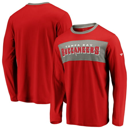 Tampa Bay Buccaneers NFL Pro Line by Fanatics Branded Long Sleeve Iconic T-Shirt -