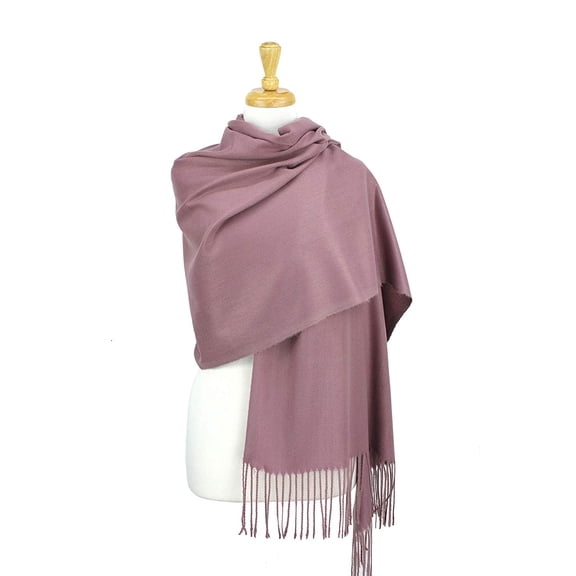 Large Soft Solid Winter Scarf Shawls Pashmina Men And Women