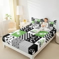 thumbnail image 4 of Manfei Tractor Machinery Truck Full Size Sheets, Construction Vehicle Bed Sheets, Teens Boys Girls Kids Sheet Sets, Microfiber Bedroom Decor, 4 Pieces, 4 of 7