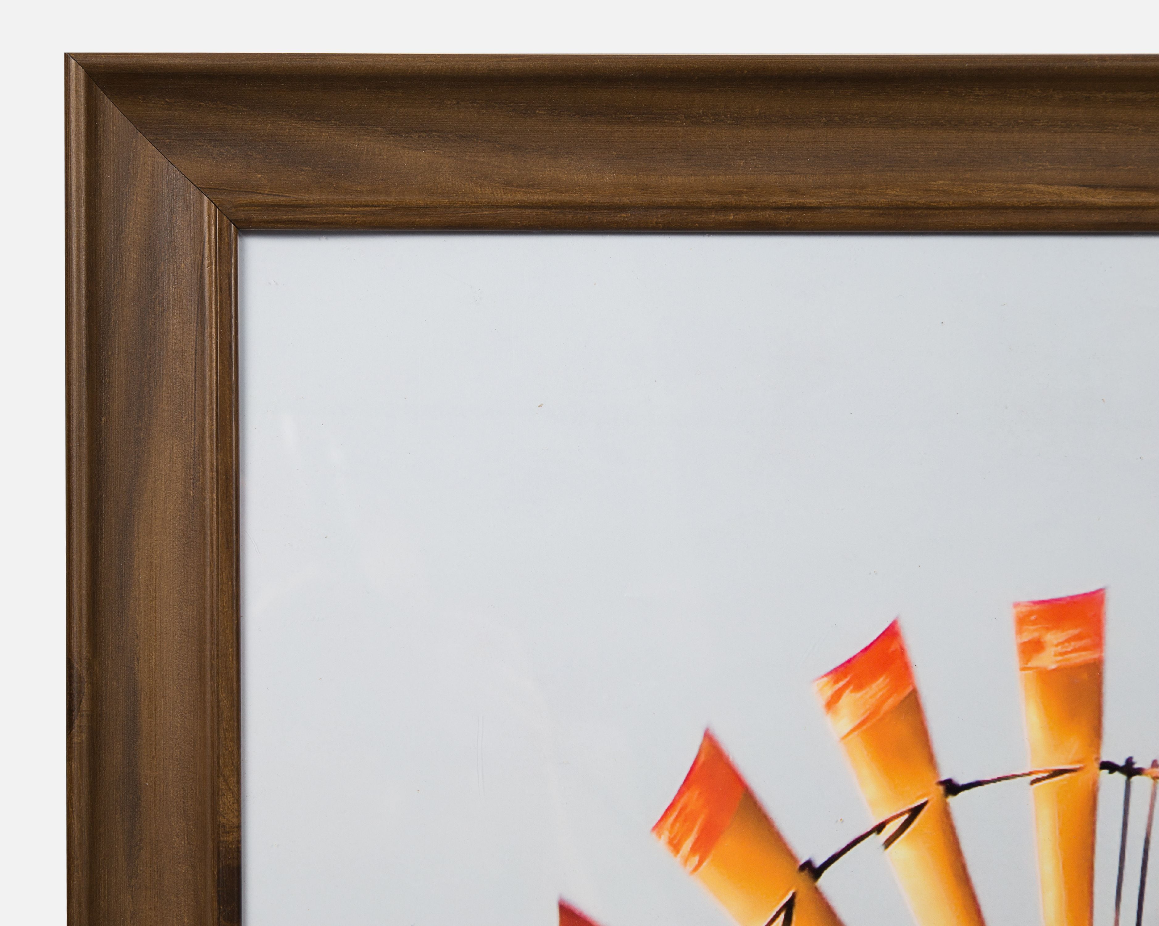 Gallery Solutions 18" x 24" Walnut Large Wall Picture Frame