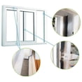 thumbnail image 4 of Cinta de sellado para puertas y ventanas, 5 m, con sello de cepillo, autoadhesiva, 9 mm, 4 of 7