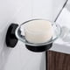 thumbnail image 3 of Jabonera ALFA color NEGRO MATE elegante XK-06-JN48, 3 of 4