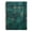 B003- Green, variant on Notebook Planner, Weekly Monthly Planner 2026-2027, 18 Month Calendar Academic Year Planner, Cosmic Galaxy Decorative Planner, 70 Sheets 140 Page Black Spiral Bound Notebook, A5