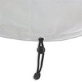 thumbnail image 2 of Afuera Living Contemporary 49" Fire Pit Protective Cover in Light Gray, 2 of 3