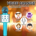 thumbnail image 2 of Fun Toys for 4-15 Year Old Girls, Handheld Karaoke Microphone, 2 of 7