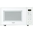 thumbnail image 3 of Sharp 1.1 Cu.ft., 1000w Touch Mid-size Countertop Microwave - Single - 1.10 Ft - 1 Kw - Smooth White (r-309yw), 3 of 3