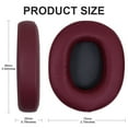 thumbnail image 2 of Memory Foam Ear Pads for Crusher 3.0 HESH 3 ANC Headphones Comfortable Fit, 2 of 5