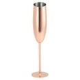 thumbnail image 1 of Copa de vino tinto de acero inoxidable 304 para cóctel, champán, suministros de bar, oro rosa, 1 of 10