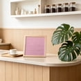 thumbnail image 5 of huayou Wooden Frame Pink Felt Letter Board, Square Message Display Board for Home Cafe Shop Wall Decor Decoration, 5 of 6
