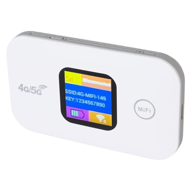 PUNTO DE ACCESO Wifi Portátil, 300mbps de Conexión Estable Sim Slot 4G 5G Hotspot Móvil para RV para exteriores