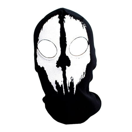 ZHXXCUM Tactical Balaclava Skeleton Ghost Skull Full Face Mask Windproof Ski NEW