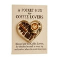 thumbnail image 2 of Usloyux under $5 3Pcs Acrylic Pocket Hug, Sport Themed Pocket Hug Ornament for Coffee Lovers, Kitchen Decor Accent with Gift Card, Miniature Hugging Figure for Shelf and Wall, Cute Home Decoration, 2 of 7