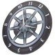 thumbnail image 4 of Reloj de pared con diseño de rueda de coche, silencioso y creativo, estilo moderno, para decoración de sala de estar., 4 of 5