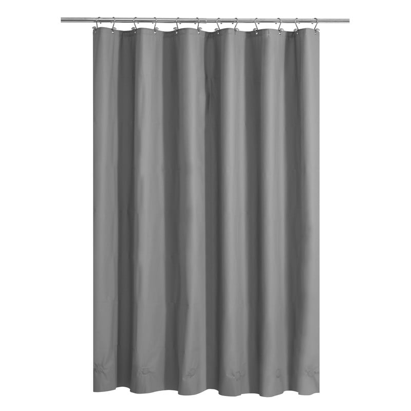 Mrs Awesome Dark Gray Shower Curtain Liner Waterproof PEVA 8G Thickness