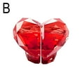 thumbnail image 5 of Handle Toilet Press Button Heart Shaped Press Tank Push Bathin Toilet g D9M3, 5 of 7