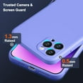 thumbnail image 3 of for Samsung Galaxy A14 5G Case, Thin Liquid Silicone Case,Shockproof,Slim Thin Phone Case for Samsung Galaxy A14 5G, Full Body Screen Camera Protective Cover-Clove Purple 2-sam a14-10, 3 of 14