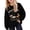 Black, variant on Gaexia Girls Halloween Hoodie Cat Print Pullover Sweatshirt for Kids Youth Casual Fall Winter Long Sleeve Top 1-10 Years