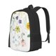 thumbnail image 1 of Disketp Wildflowers Mochila Minimalista de Gran Capacidad, Mochila de Viaje para Escuela, Trabajo o Uso Diario, 1 of 6