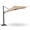 Beige, variant on Mayincolor 10ft Cantilever Patio Umbrella, Square Outdoor Offset Umbrella with 360° Rotation & Tilt Adjustment, Aluminum Market Umbrella w/Fade-resistant Fabric for Garden, Deck